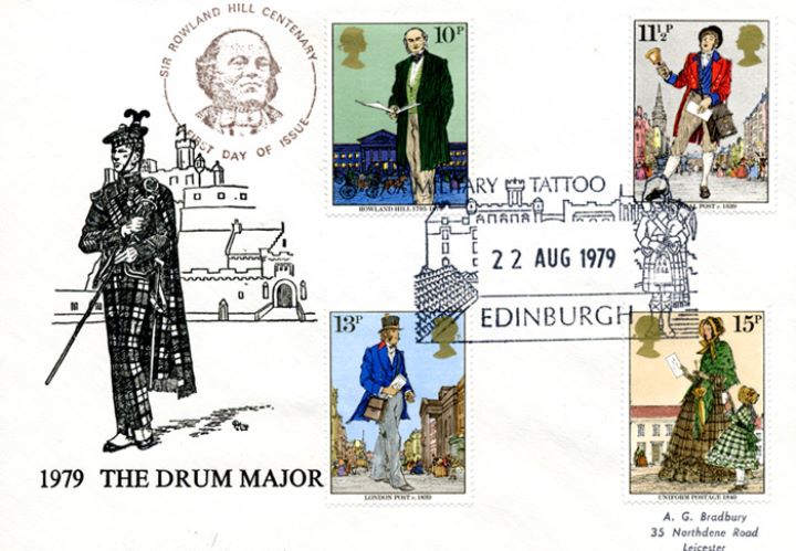 Rowland Hill: Stamps, The Drum Major - Tattoo