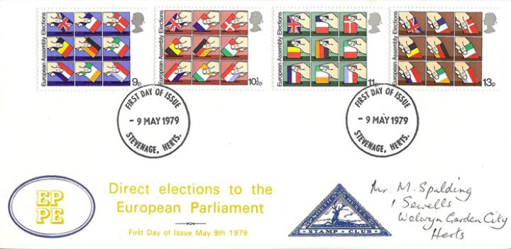 European Elections, North Herts Stamp Club