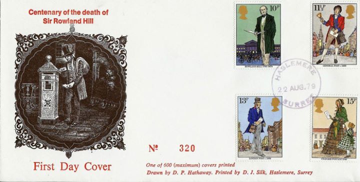 Rowland Hill: Stamps, Penfold Pillar Box