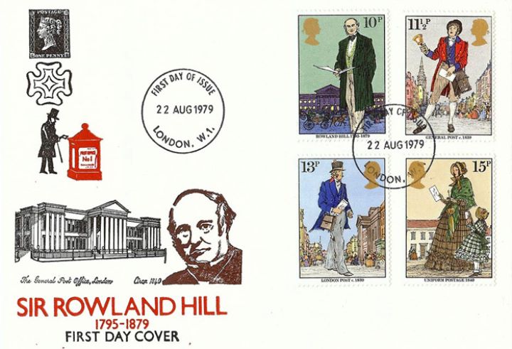 Rowland Hill: Stamps, The General Post Office