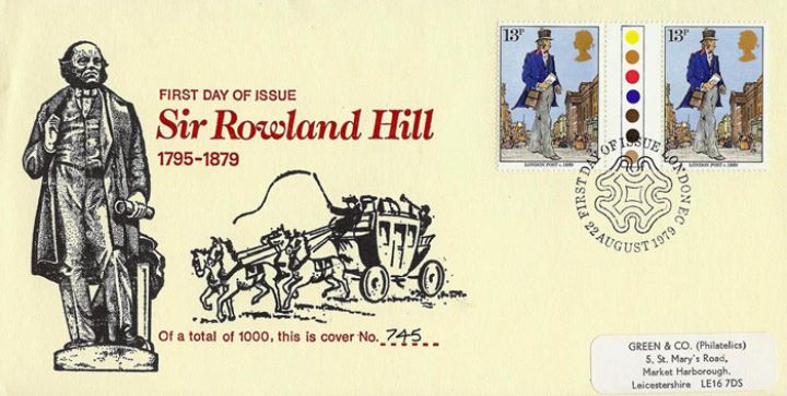 Rowland Hill: Stamps, Rowland Hill and Mailcoach