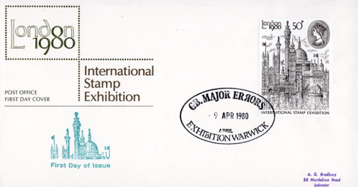 London 1980: 50p Stamp, London 1980
