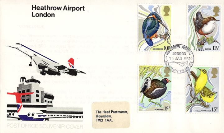 British Birds 1980, Heathrow Airport