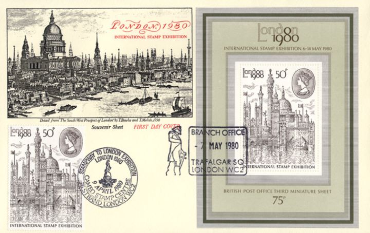 London 1980: Miniature Sheet, The Capital's Landmarks