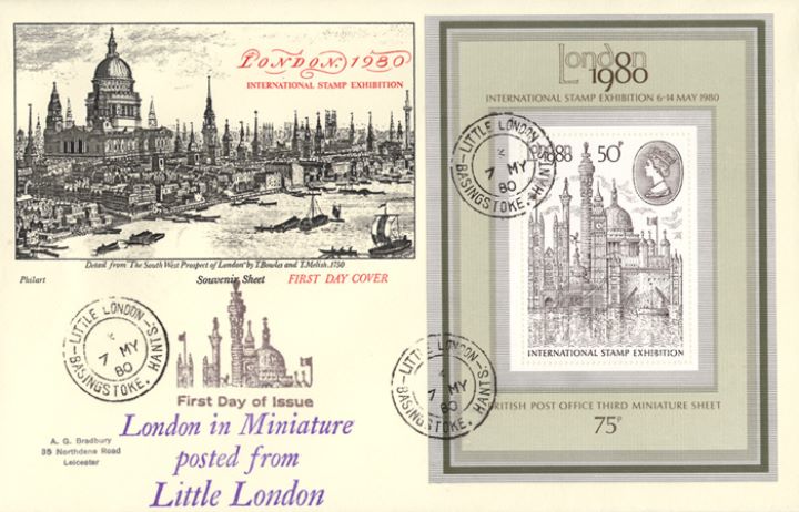 London 1980: Miniature Sheet, The Capital's Landmarks