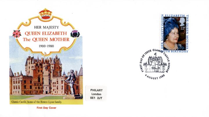 Queen Mother 80th Birthday, Glamis Castle