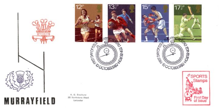 Sports Centenaries, Murrayfield Special Cover