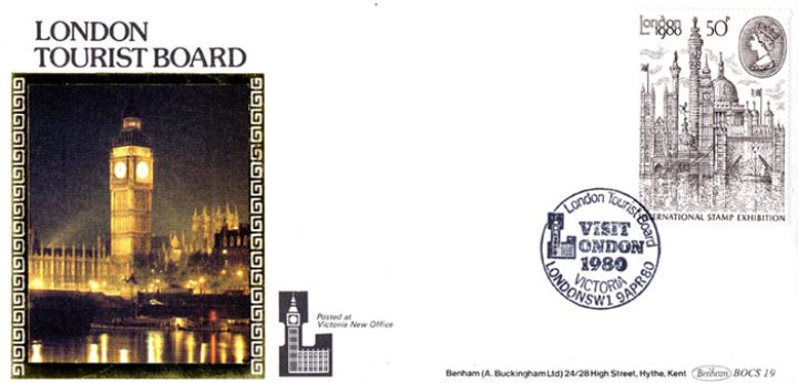 London 1980: 50p Stamp, Houses of Parliament