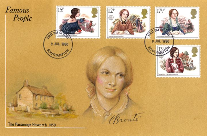 Famous Women Authors, Charlotte Bronte