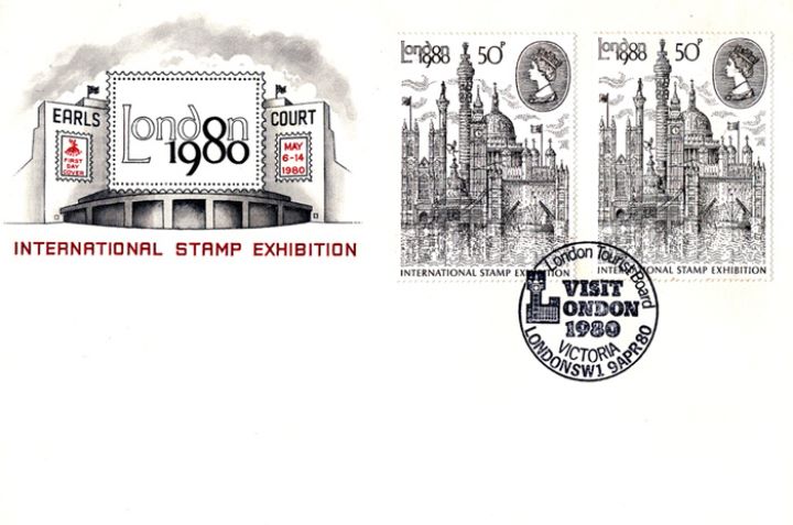 London 1980: 50p Stamp, Earls Court