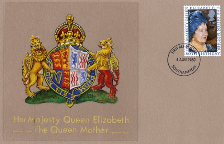 Queen Mother 80th Birthday, Queen Mother's Royal Arms