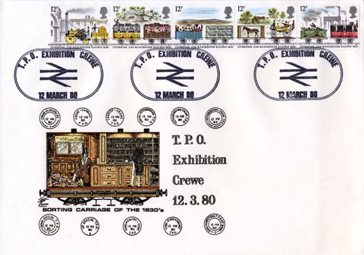 Liverpool & Manchester Rly, TPO Exhibition