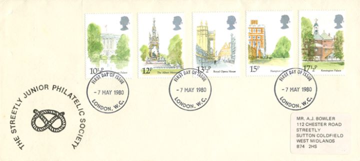 London Landmarks, The Streetly Junior Philatelic Society