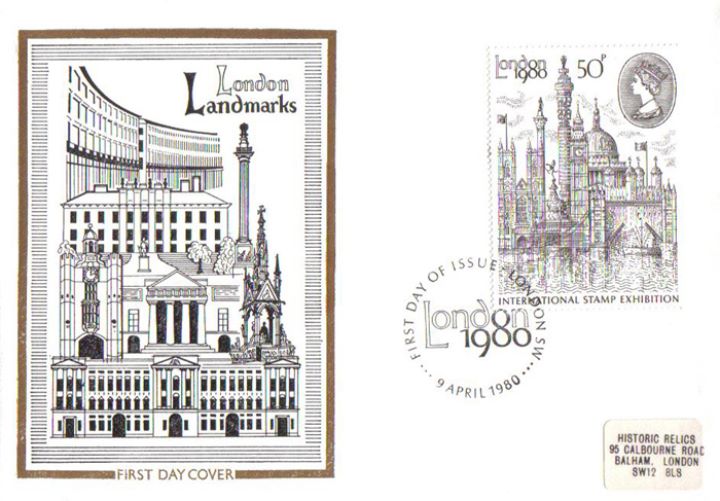 London 1980: 50p Stamp, Architectural Landmarks