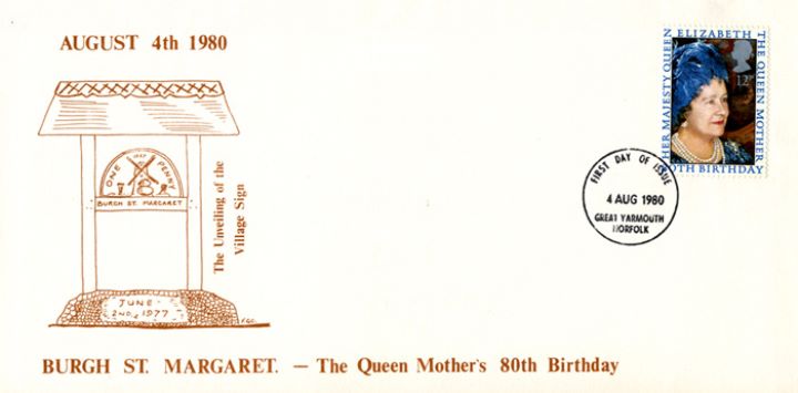 Queen Mother 80th Birthday, Burgh St. Margaret