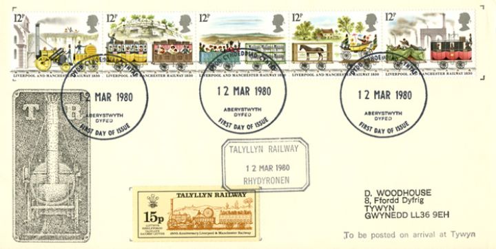 Liverpool & Manchester Rly, Talyllyn Railway