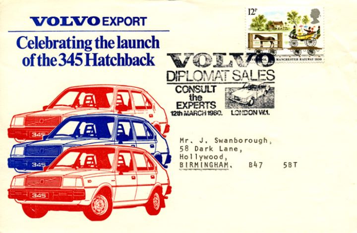 Liverpool & Manchester Rly, Volvo Diplomat Sales