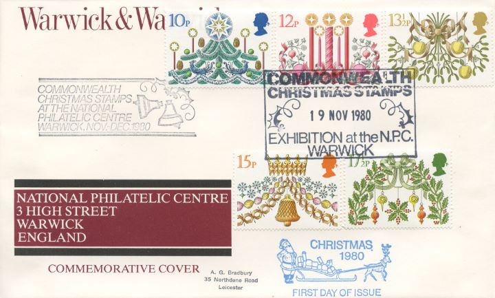 Christmas 1980, Exhibition at Warwick