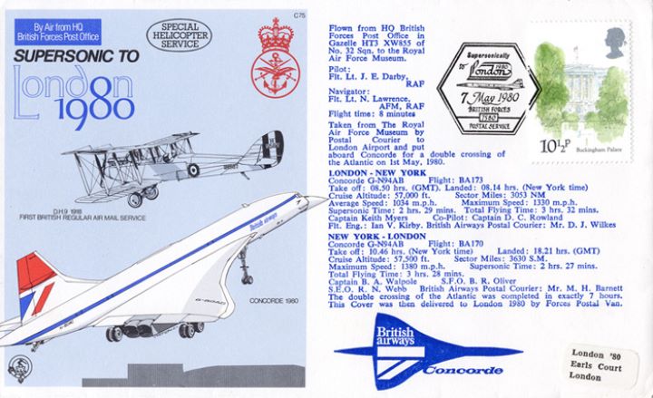 London Landmarks, Supersonic to London 1980