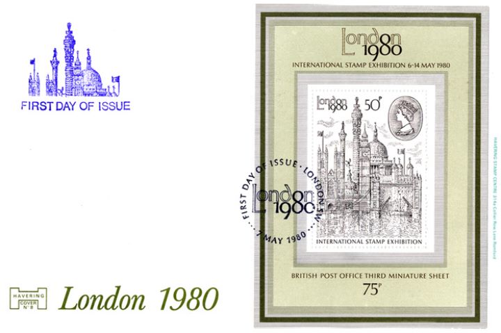 London 1980: Miniature Sheet, London 1980