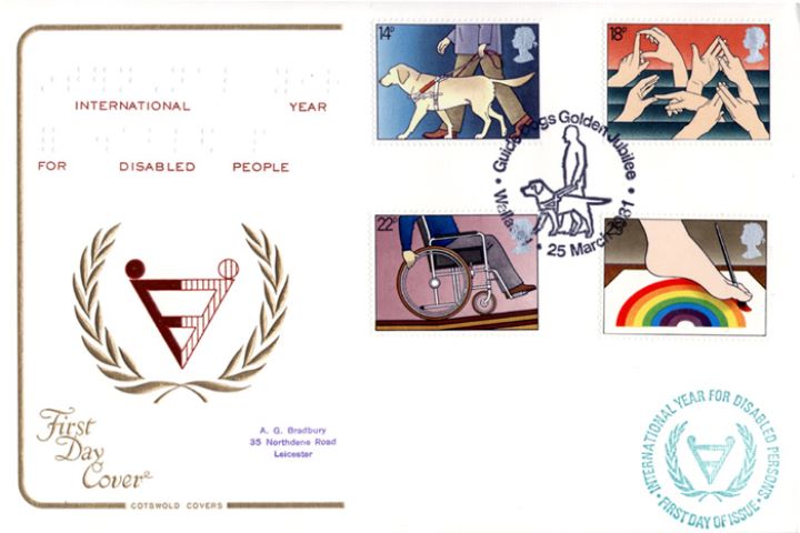 Year of the Disabled, Special Handstamps