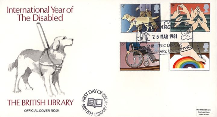 Year of the Disabled, March Philatelic