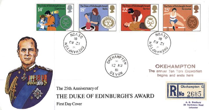 Duke of Edinburgh's Awards, Portrait Cover