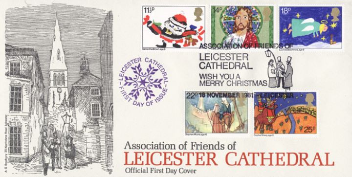 Christmas 1981, Leicester Cathedral