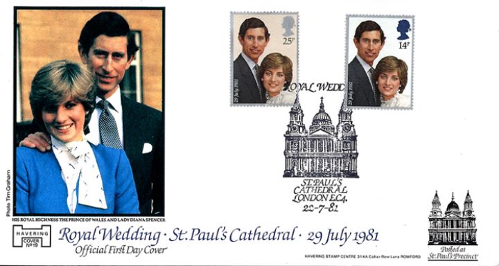 Royal Wedding 1981, St Paul's Cathedral