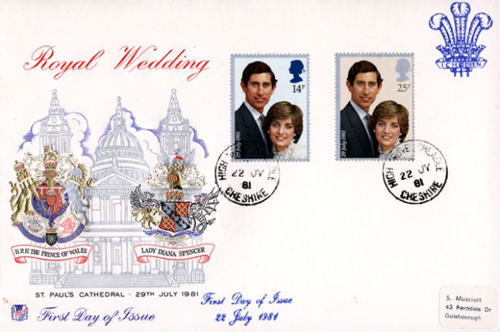 Royal Wedding 1981, St Paul's Cathedral