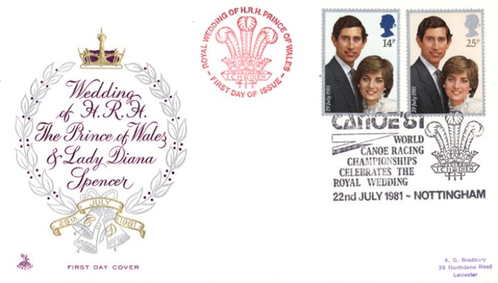 Royal Wedding 1981, Wedding regalia