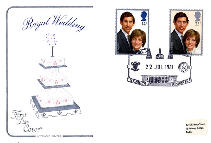 Royal Wedding 1981, Wedding Cake