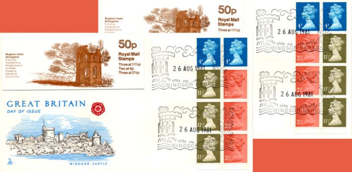 Vending: New Design: 50p Follies 1 (Mugdock Castle), Windsor Castle