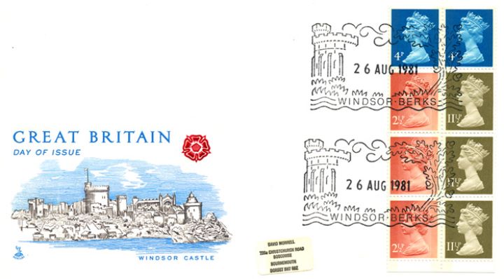 Vending: New Design: 50p Follies 1 (Mugdock Castle), Windsor Castle