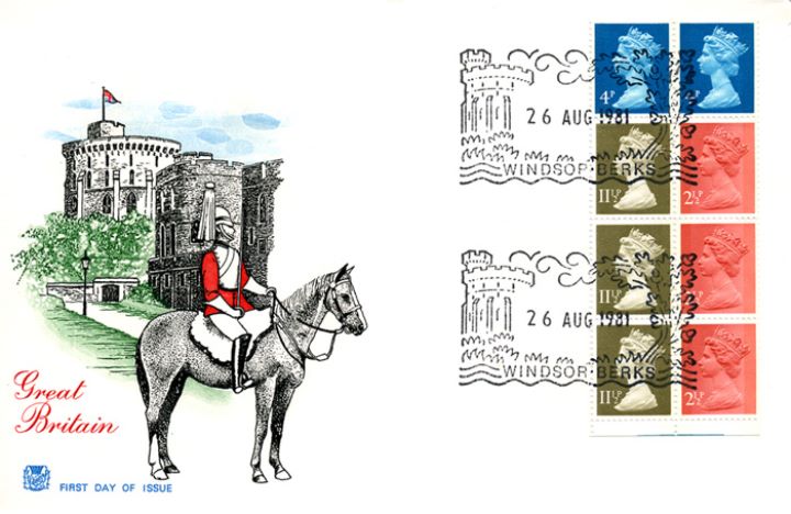 Vending: New Design: 50p Follies 1 (Mugdock Castle), Windsor Castle