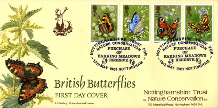 Butterflies, Nottinghamshire Trust for Nature Conservation