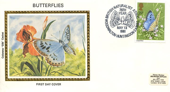 Butterflies, Large Blue