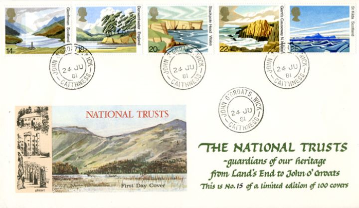 National Trusts, Land's End and John O'Groats