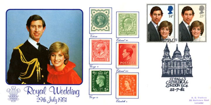 Royal Wedding 1981, Official Wedding Portrait