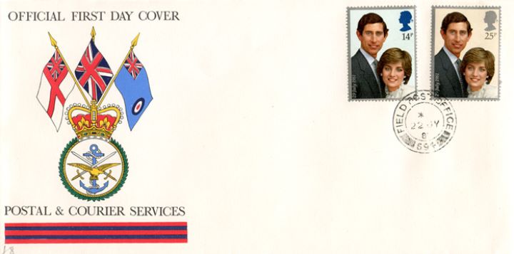 Royal Wedding 1981, Postal and Courier Services