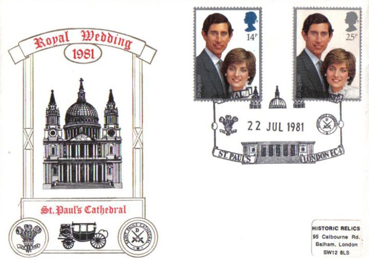 Royal Wedding 1981, St Paul's Cathedral