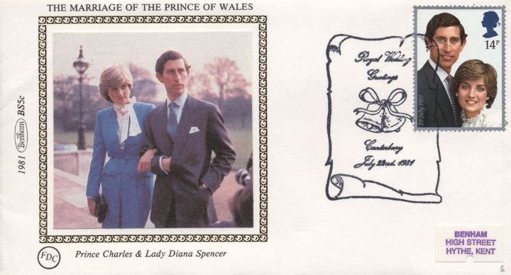 Royal Wedding 1981, Prince Charles & Lady Diana Spencer
