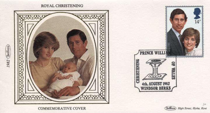 Royal Christening, Charles, Diana & William