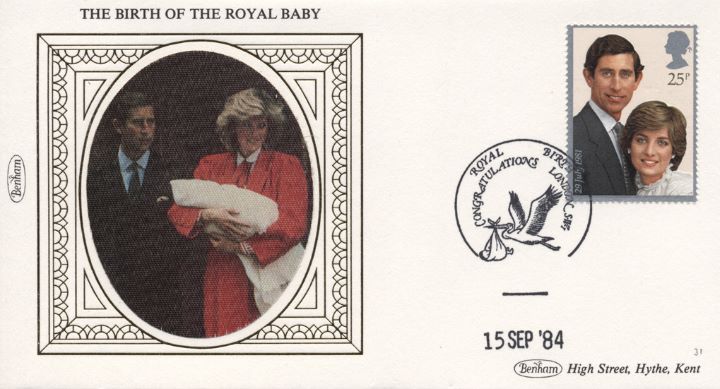 The birth of The Royal Baby, Charles, Diana & Baby