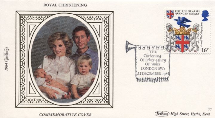 Royal Christening, Charles, Diana, William & Harry