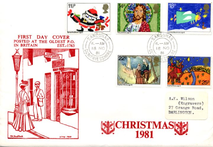 Christmas 1981, Britain's Oldest Post Office