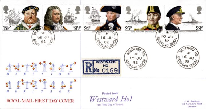 Maritime Heritage, CDS postmarks