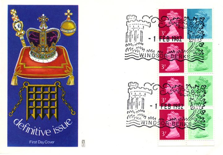 Vending: New Design: 50p Follies 3 (Paxton's Tower), Coronation Regalia