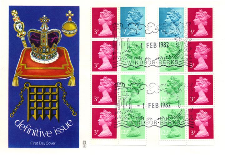 Vending: New Design: 50p Follies 3 (Paxton's Tower), Coronation Regalia