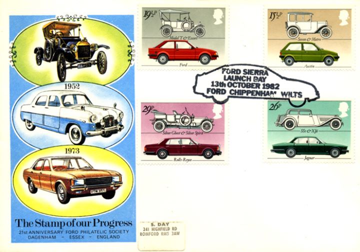 British Motor Cars, Ford Philatelic Society